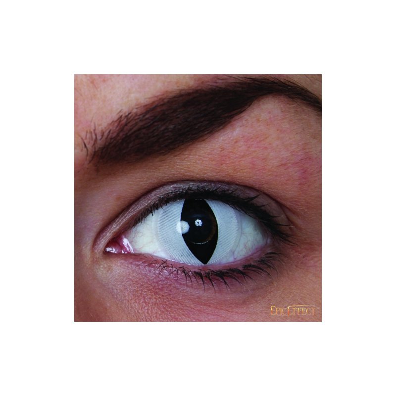 LENTILLES OEIL DE CHAT BLANC Chevalier du Drac
