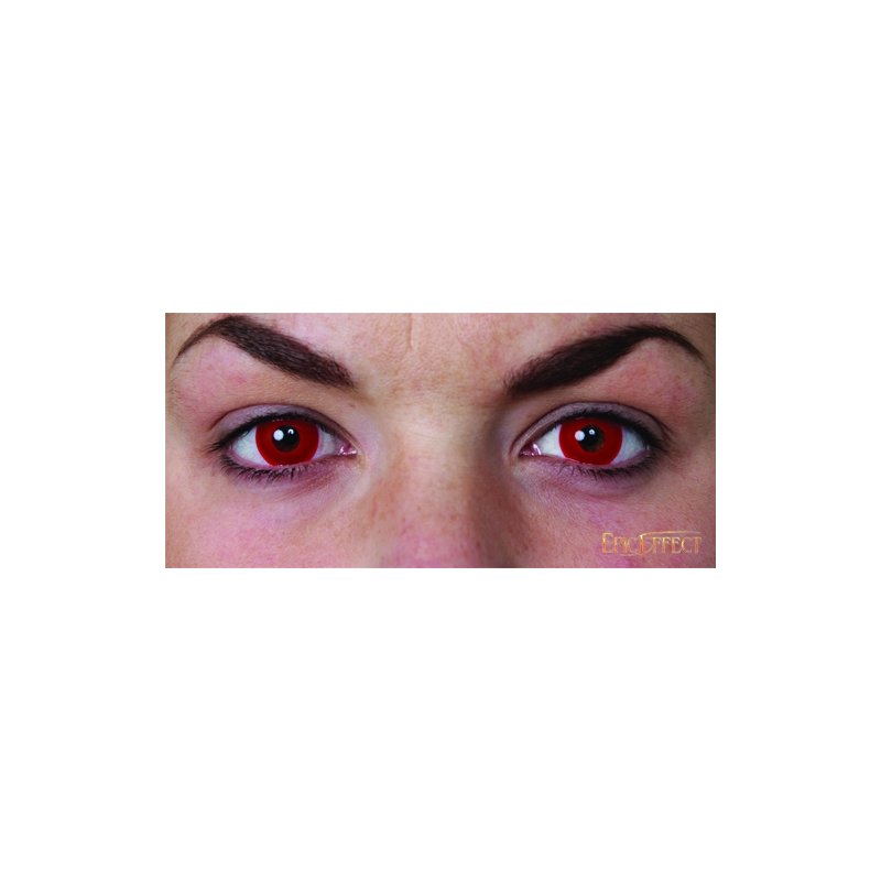 LENTILLES YEUX ROUGES Chevalier du Drac