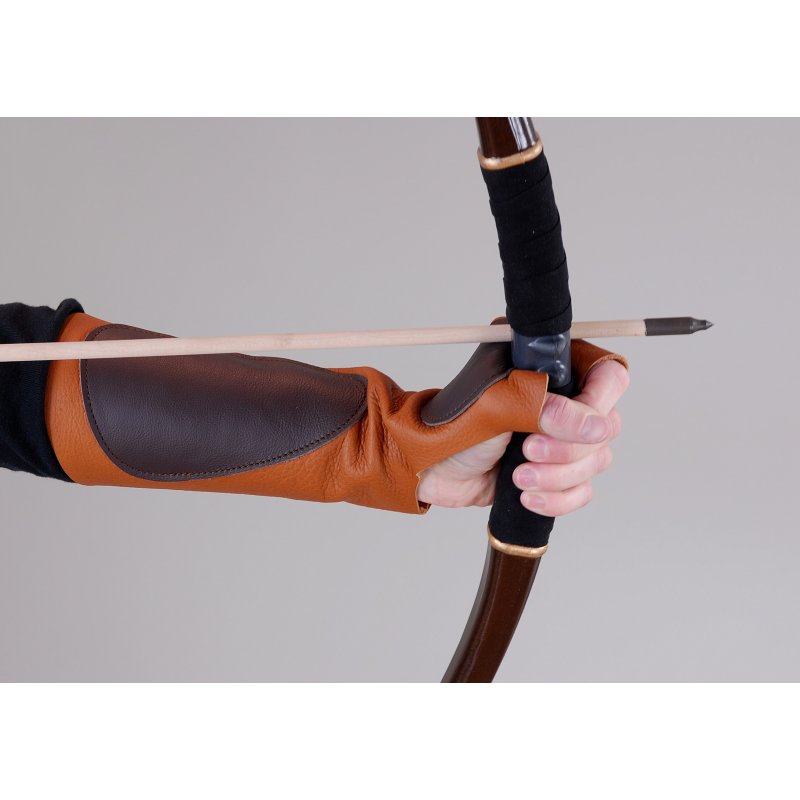 PROTECTION BRAS GAUCHE ARCHER DROITIER EN CUIR